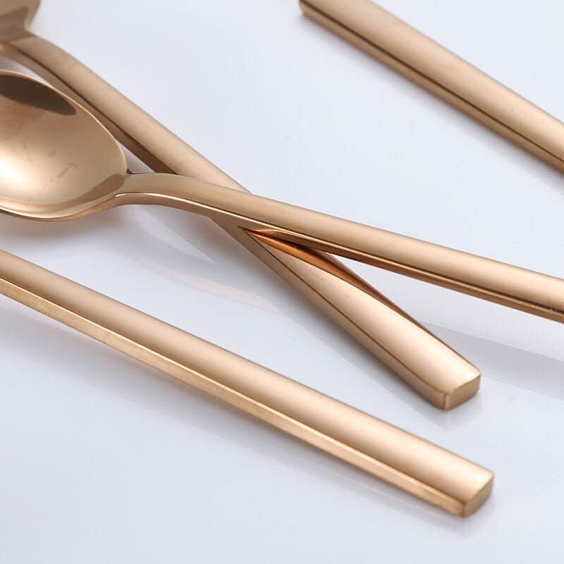 Stainless Steel Cutlery Set - LuxeCraft 30-Piece for 6