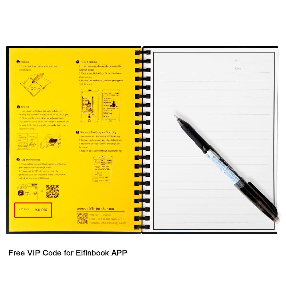Smart Reusable Notebook - EcoScribe