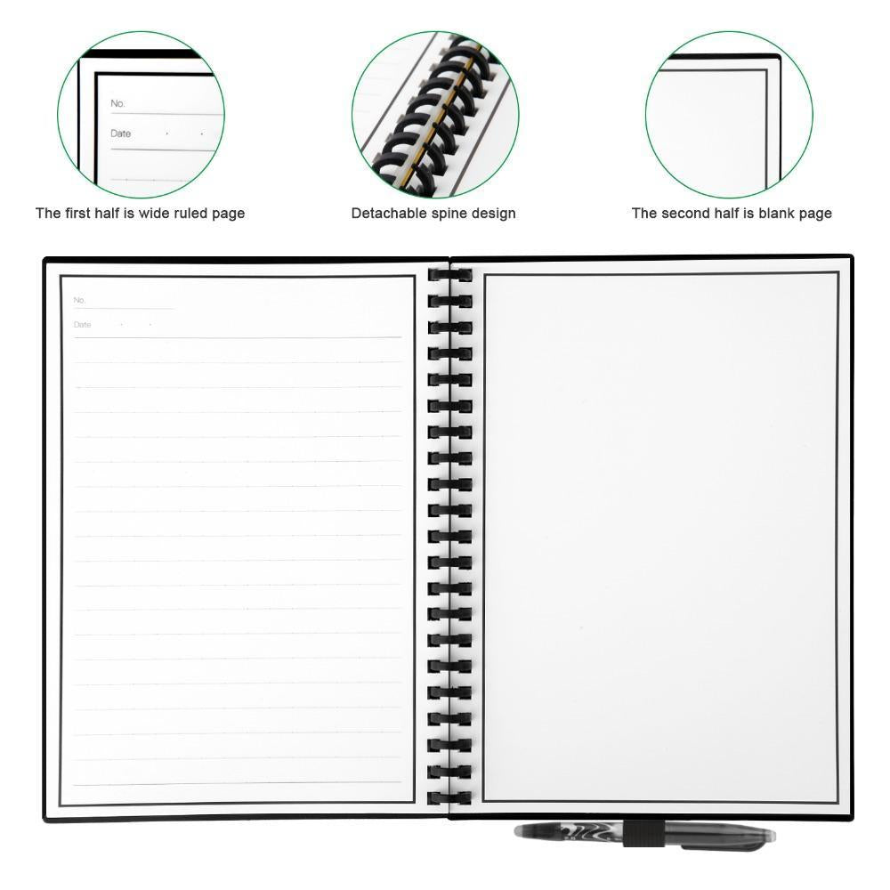 Smart Reusable Notebook - EcoScribe