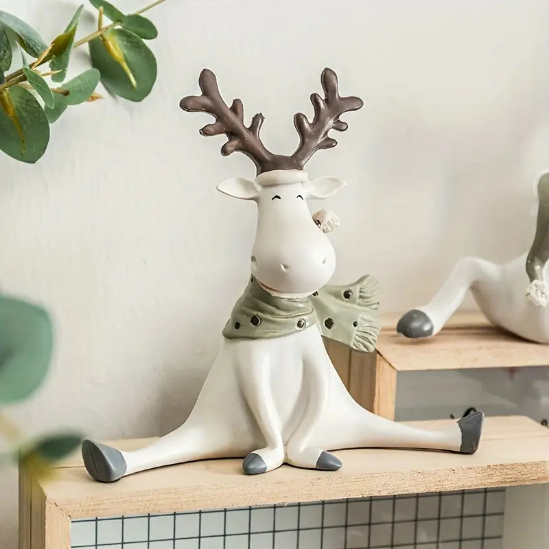 Reindeer Figurine - FrostedPine Decor