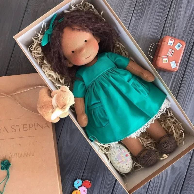 Waldorf Doll - Luma Handmade Cotton Toy for Creative Play
