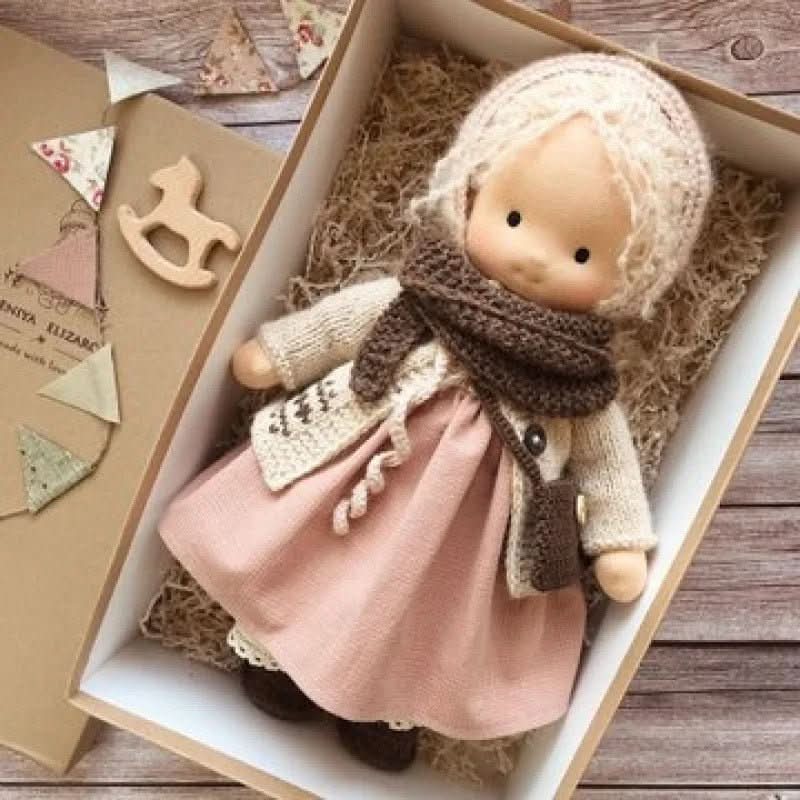 Waldorf Doll - Luma Handmade Cotton Toy for Creative Play