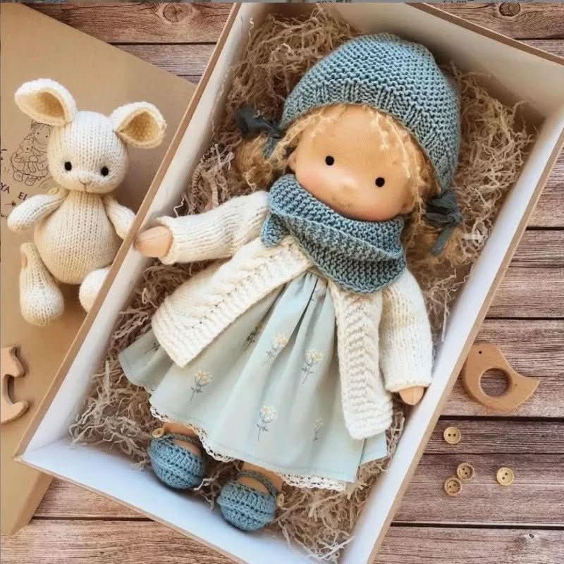 Waldorf Doll - Luma Handmade Cotton Toy for Creative Play