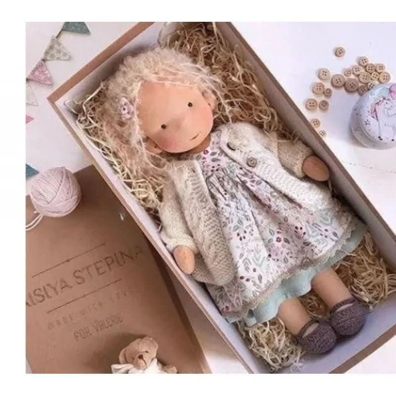 Waldorf Doll - Luma Handmade Cotton Toy for Creative Play