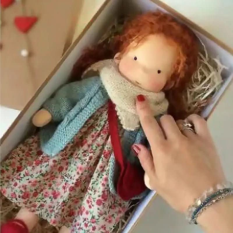 Waldorf Doll - Luma Handmade Cotton Toy for Creative Play
