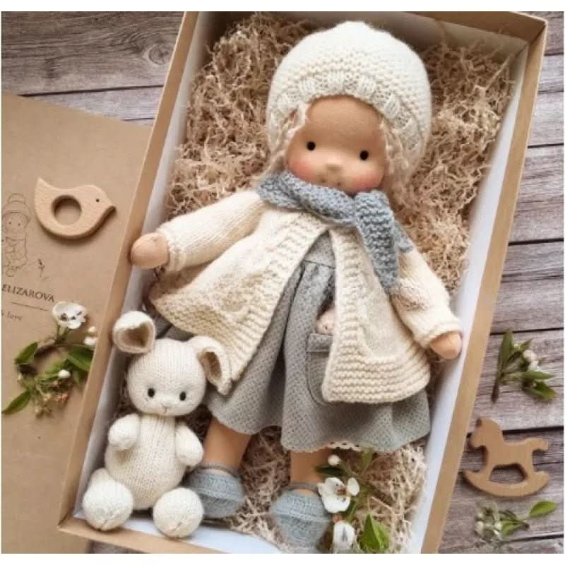 Waldorf Doll - Luma Handmade Cotton Toy for Creative Play