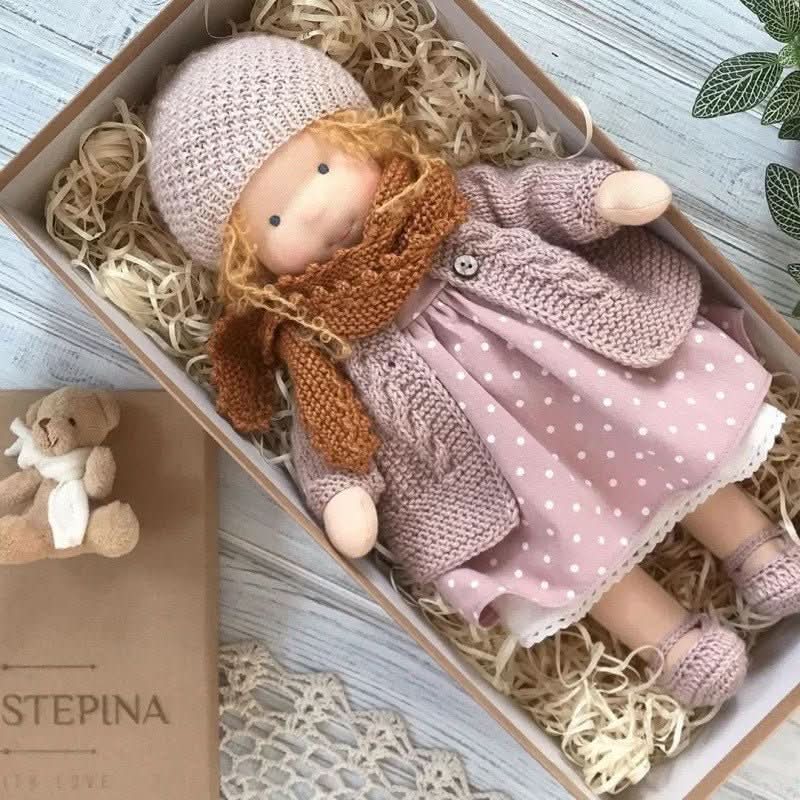 Waldorf Doll - Luma Handmade Cotton Toy for Creative Play