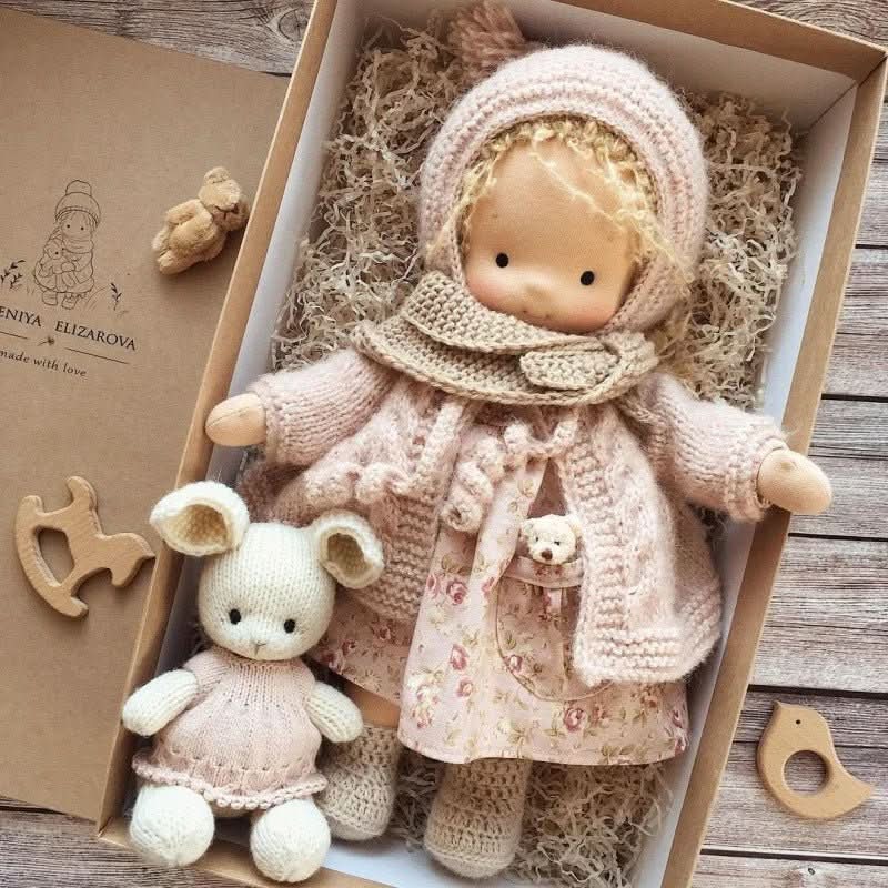 Waldorf Doll - Luma Handmade Cotton Toy for Creative Play