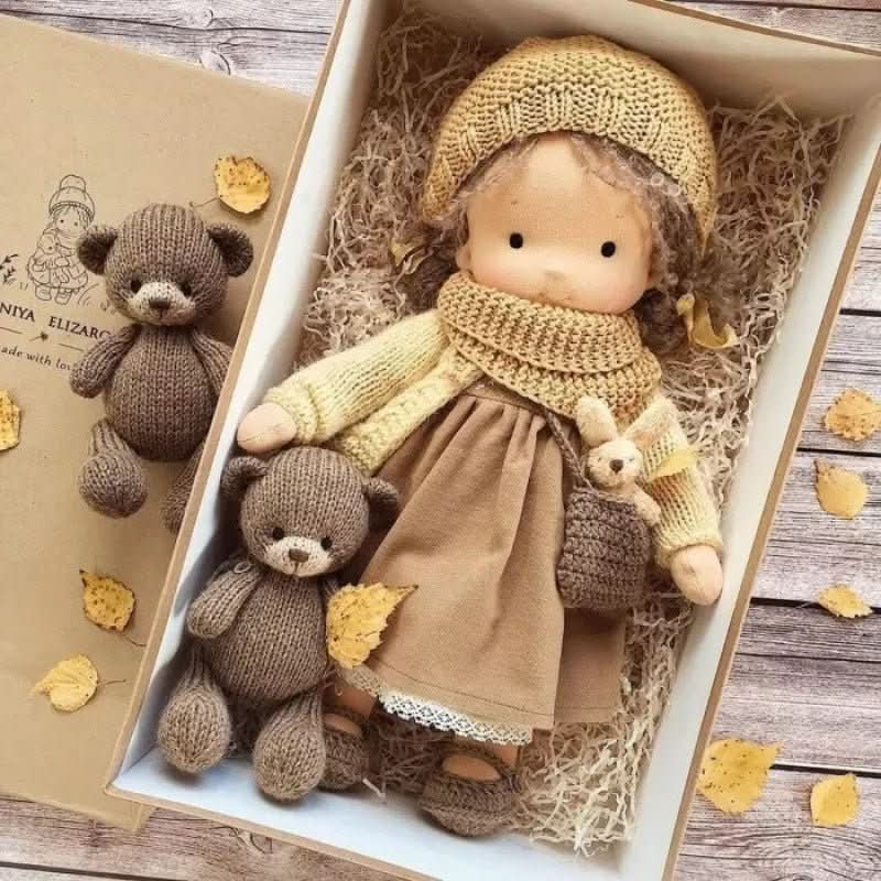 Waldorf Doll - Luma Handmade Cotton Toy for Creative Play
