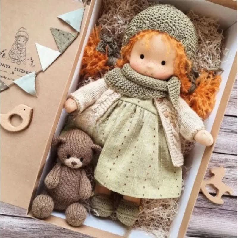 Waldorf Doll - Luma Handmade Cotton Toy for Creative Play