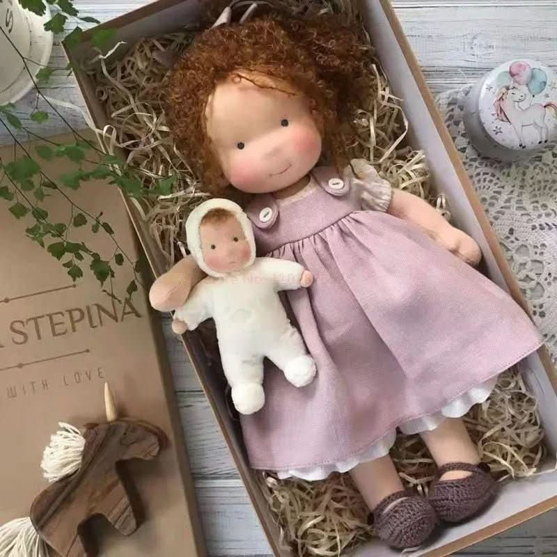 Waldorf Doll - Luma Handmade Cotton Toy for Creative Play