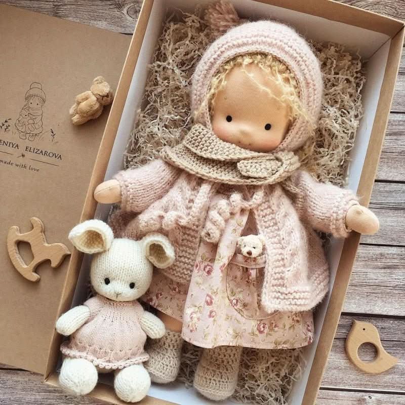 Waldorf Doll - Luma Handmade Cotton Toy for Creative Play