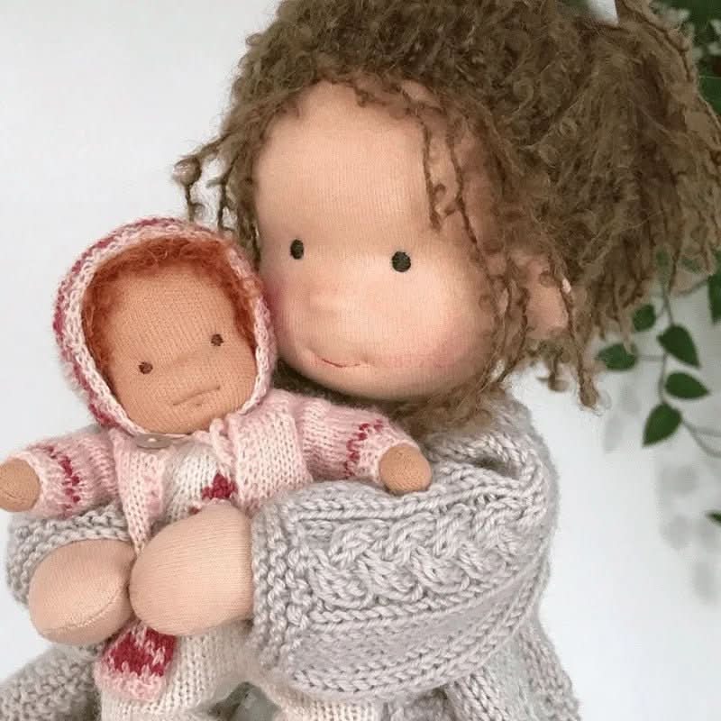Waldorf Doll - Luma Handmade Cotton Toy for Creative Play