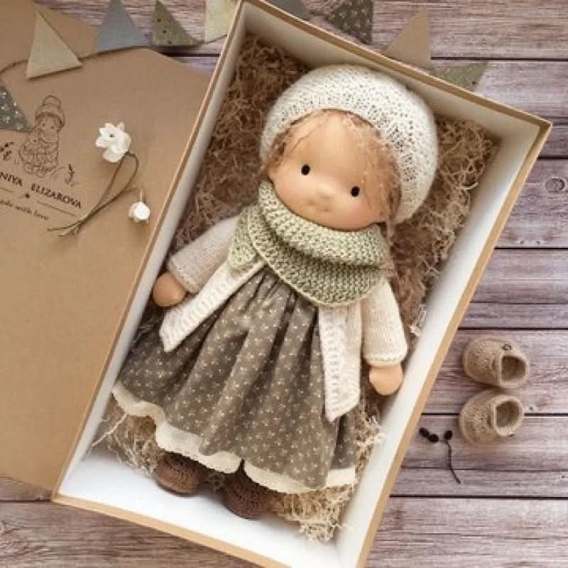 Waldorf Doll - Luma Handmade Cotton Toy for Creative Play