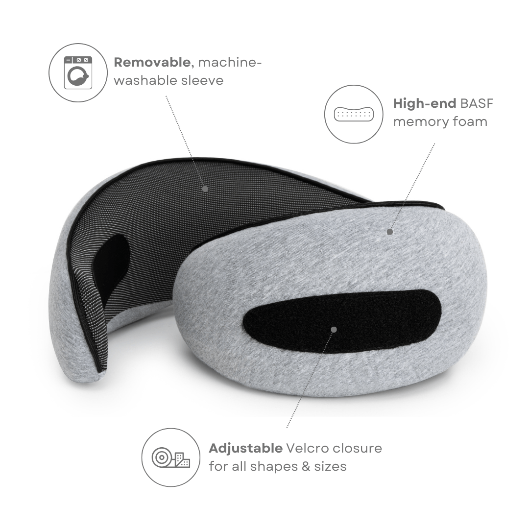 ComfortPillow - TravelZen Ergonomic Neck Support Pillow
