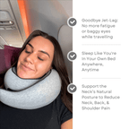 ComfortPillow - TravelZen Ergonomic Neck Support Pillow