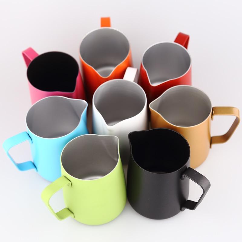 Colorful Stainless Steel Coffee Pitcher - LuxeBrew