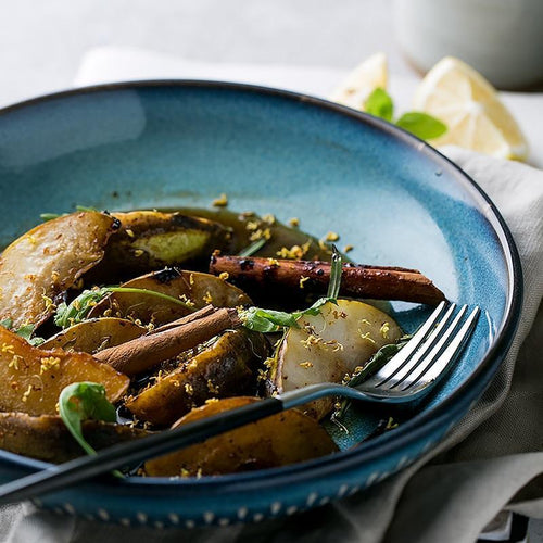 Ceramic Serving Bowl - Azure Home Essentials