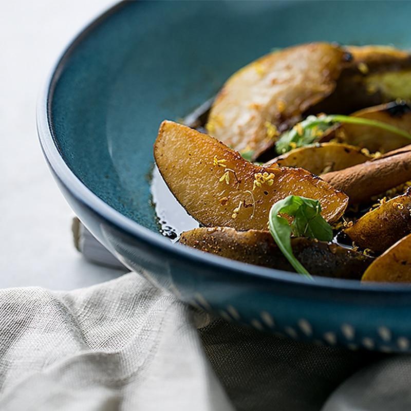 Ceramic Serving Bowl - Azure Home Essentials