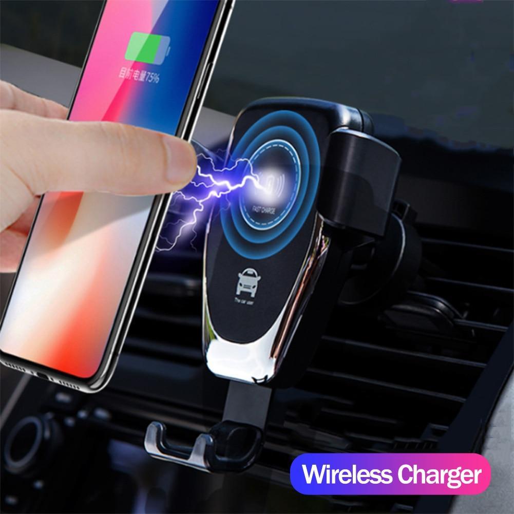 Fast Wireless Car Charger - LuxeMount Air Vent Holder