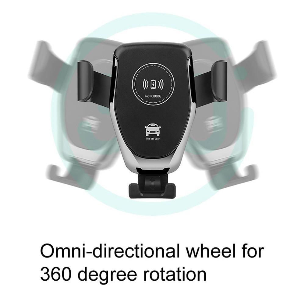 Fast Wireless Car Charger - LuxeMount Air Vent Holder