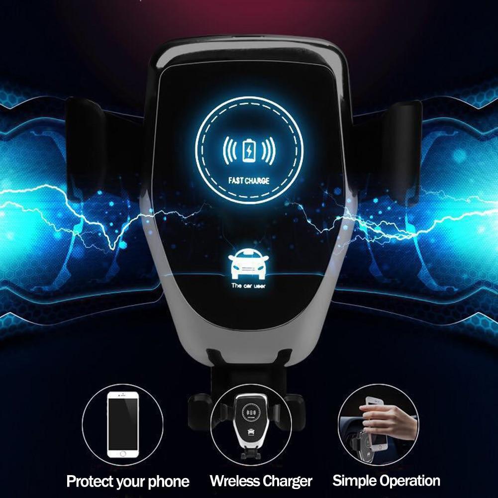 Fast Wireless Car Charger - LuxeMount Air Vent Holder