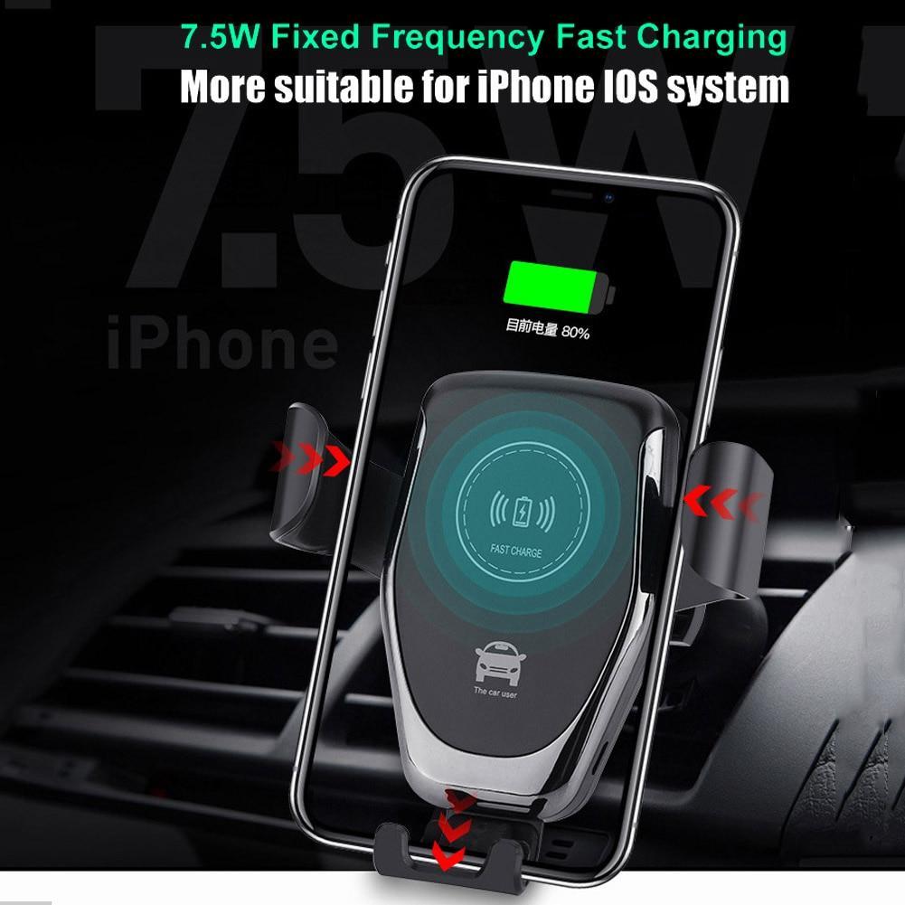 Fast Wireless Car Charger - LuxeMount Air Vent Holder
