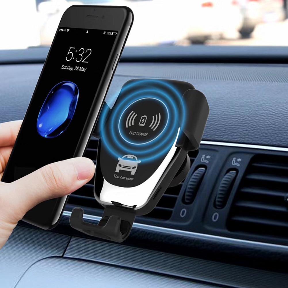 Fast Wireless Car Charger - LuxeMount Air Vent Holder