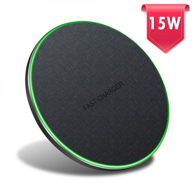 Qi Wireless Charger - LuxeCharge Fast Charging Pad