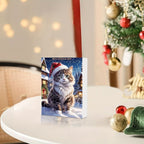 Cat Countdown Calendar - Purrfectly Festive Decor