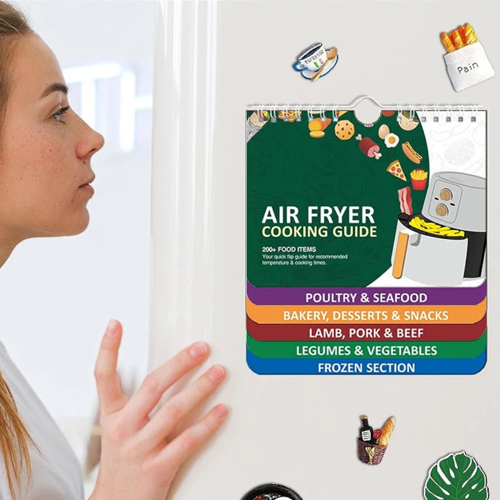 Crispy Air Fryer Recipes Magnetic Board - ChefCrafted