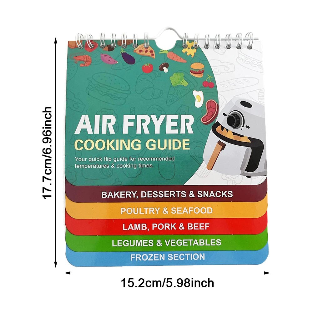 Crispy Air Fryer Recipes Magnetic Board - ChefCrafted