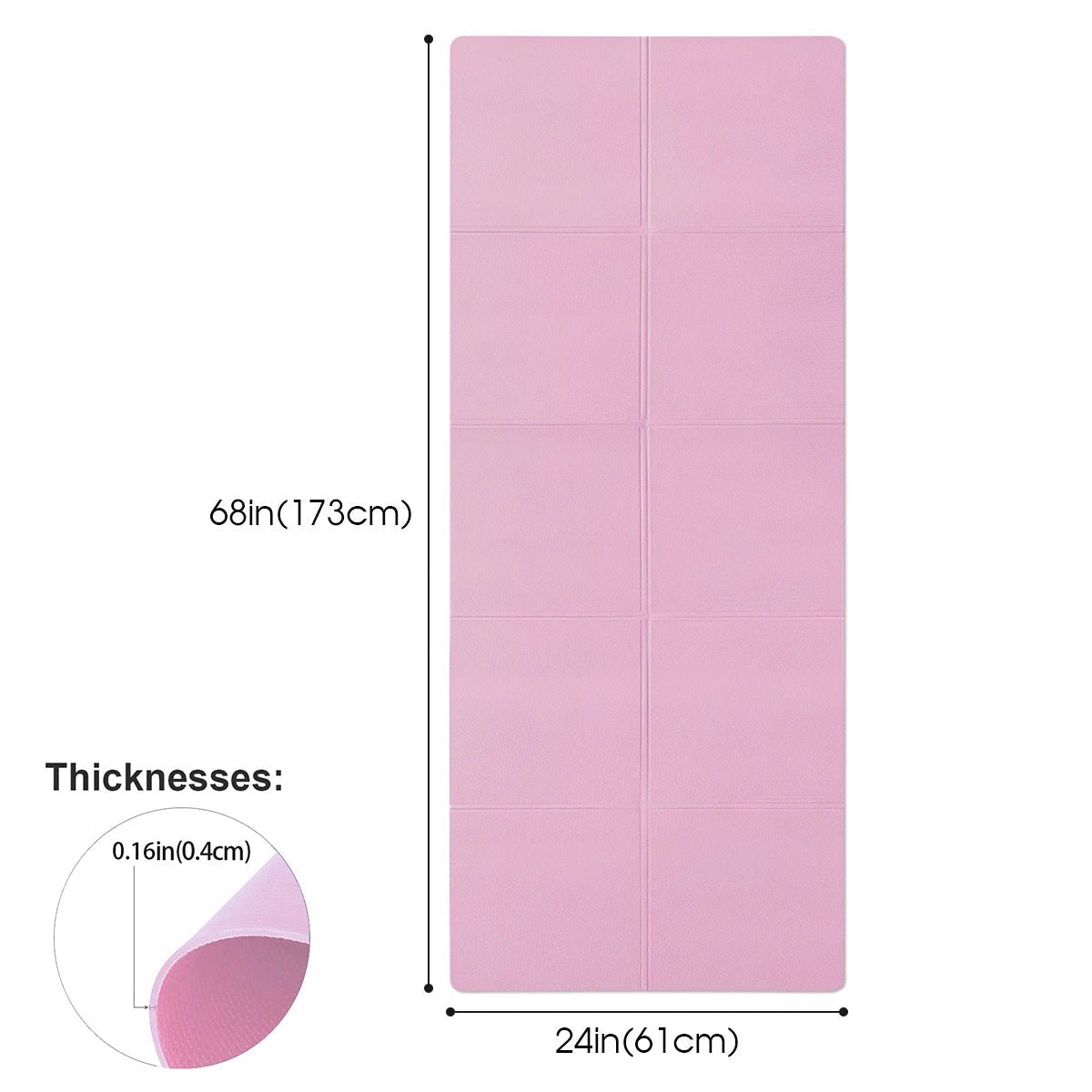 Trainer Tablet - FlexiFit Portable 4mm Mat for Fitness