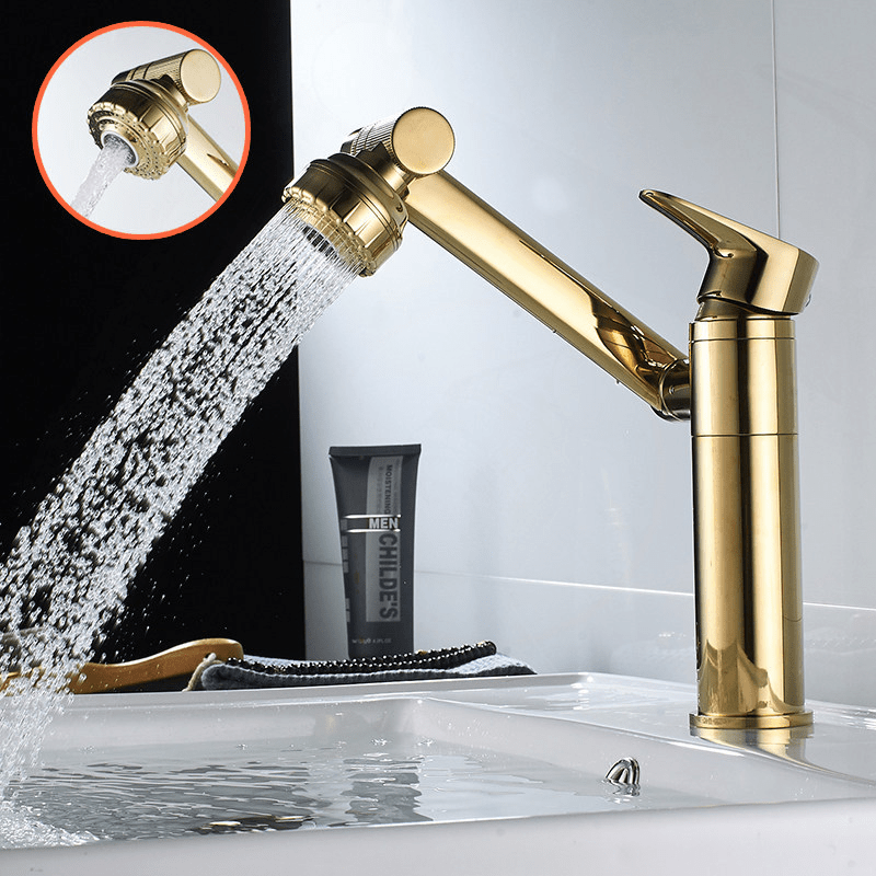 Flexispout Faucet - AquaFlex 360° Spray for Kitchen & Bath