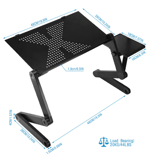 Ergonomic Laptop Stand - ElevatePro 360