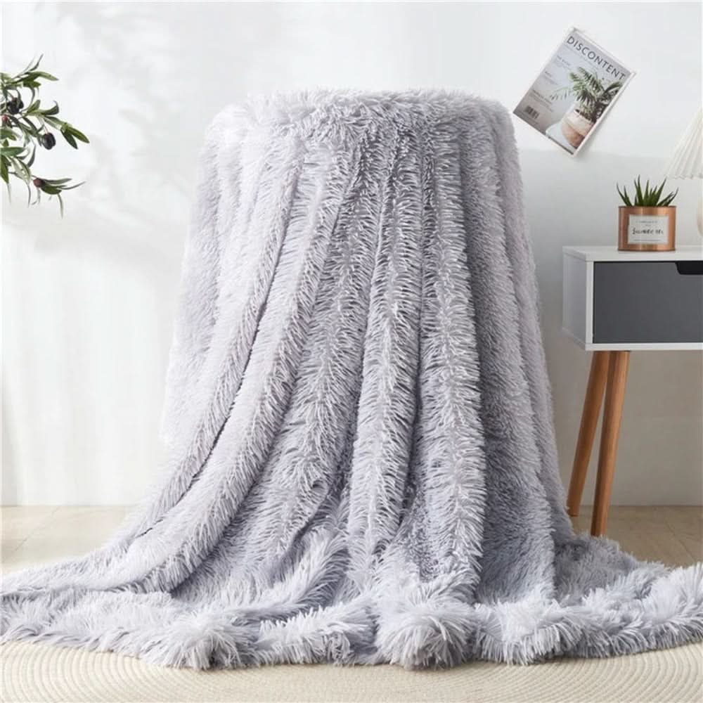 Faux Fur Blanket - LuxeNest Cozy Touch