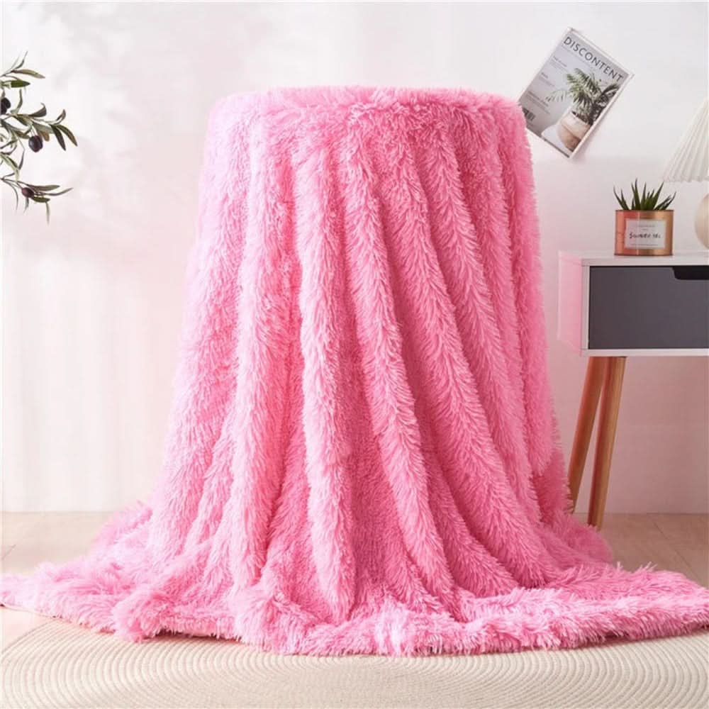 Faux Fur Blanket - LuxeNest Cozy Touch