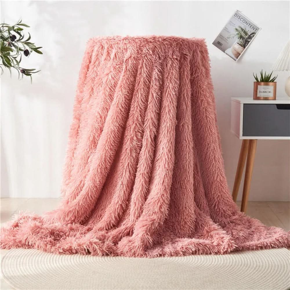 Faux Fur Blanket - LuxeNest Cozy Touch