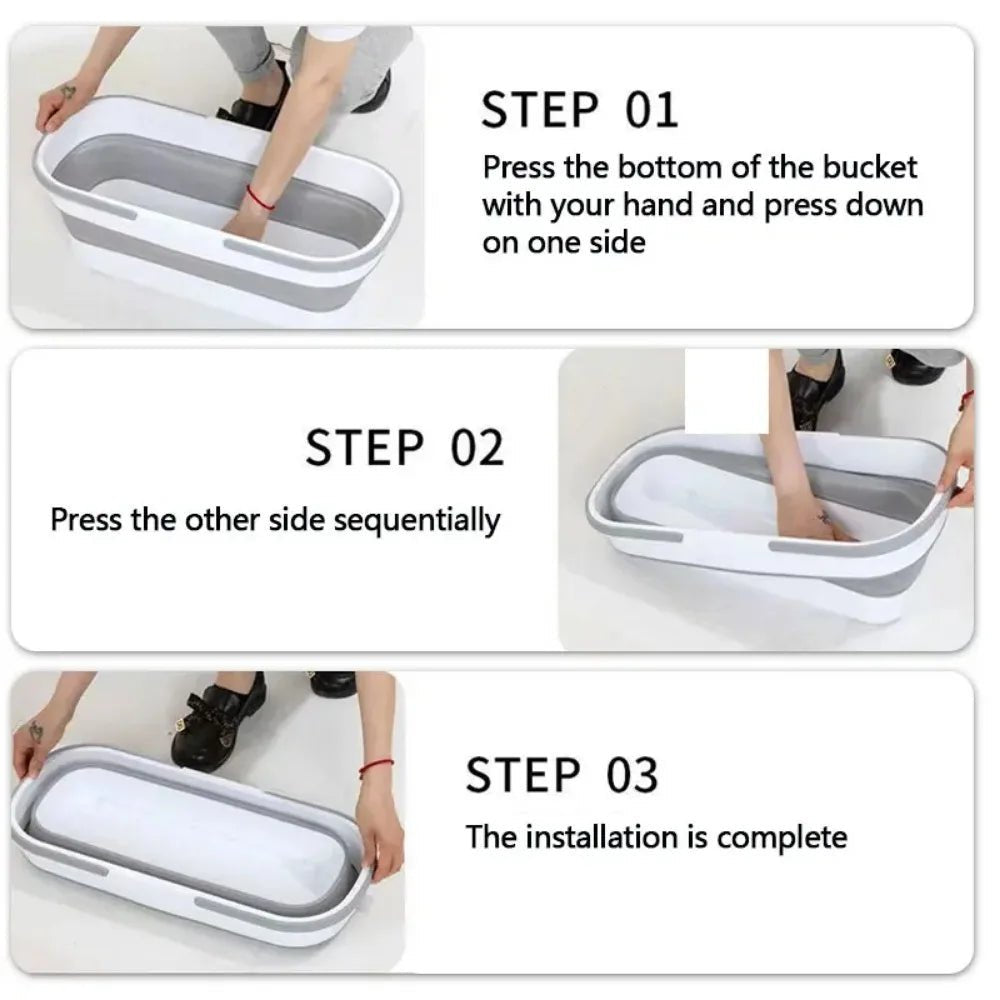 Collapsible Cleaning Bucket - CleanNest