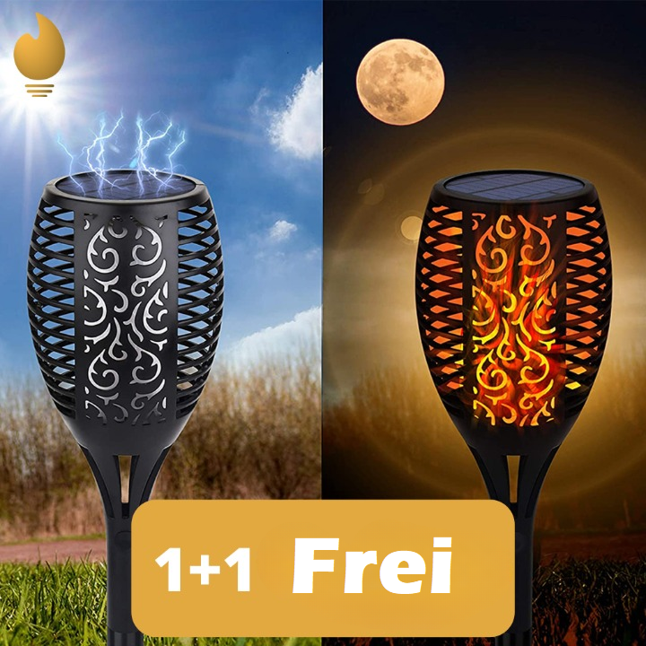 Solar LED Garden Lights - LuminaGlow Atmosphere Enhancer