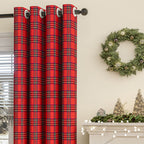 Checkered Thermal Curtains - LuxeHome Decor