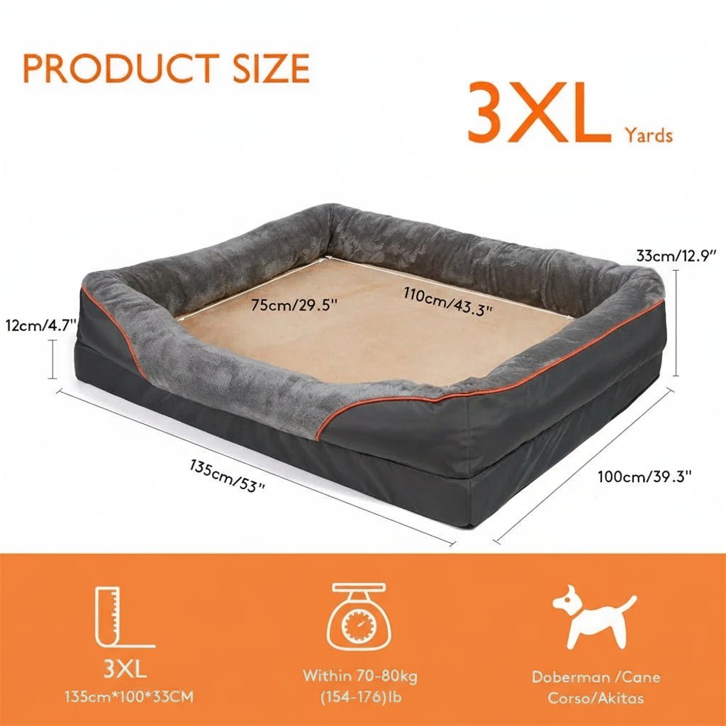 Orthopedic Dog Bed – LuxePaw Comfort