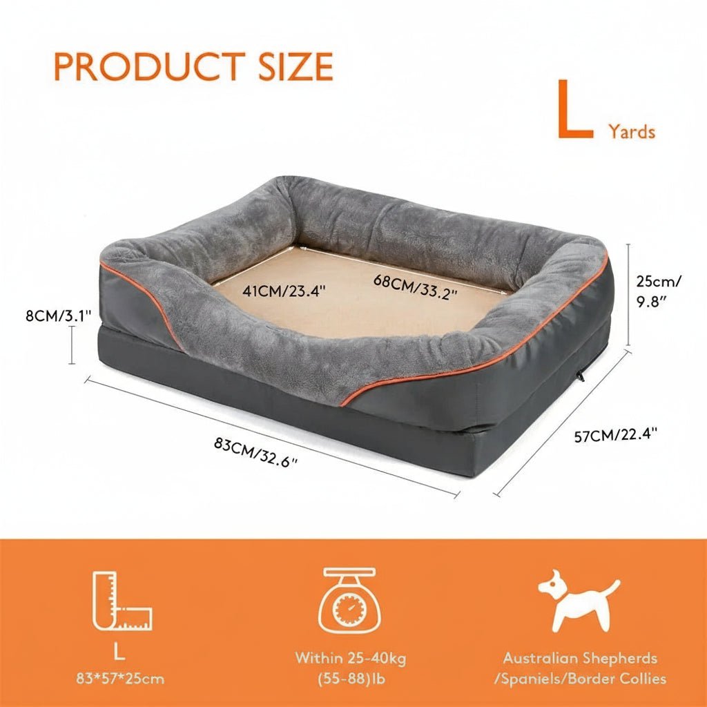 Orthopedic Dog Bed – LuxePaw Comfort