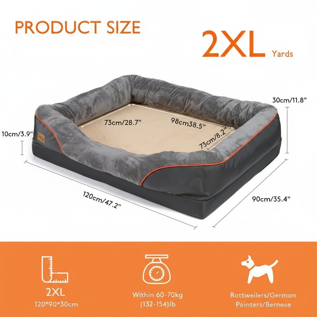 Orthopedic Dog Bed – LuxePaw Comfort