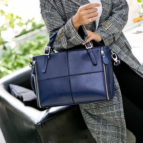 Patchwork Handbag - LuxeCraft Designs