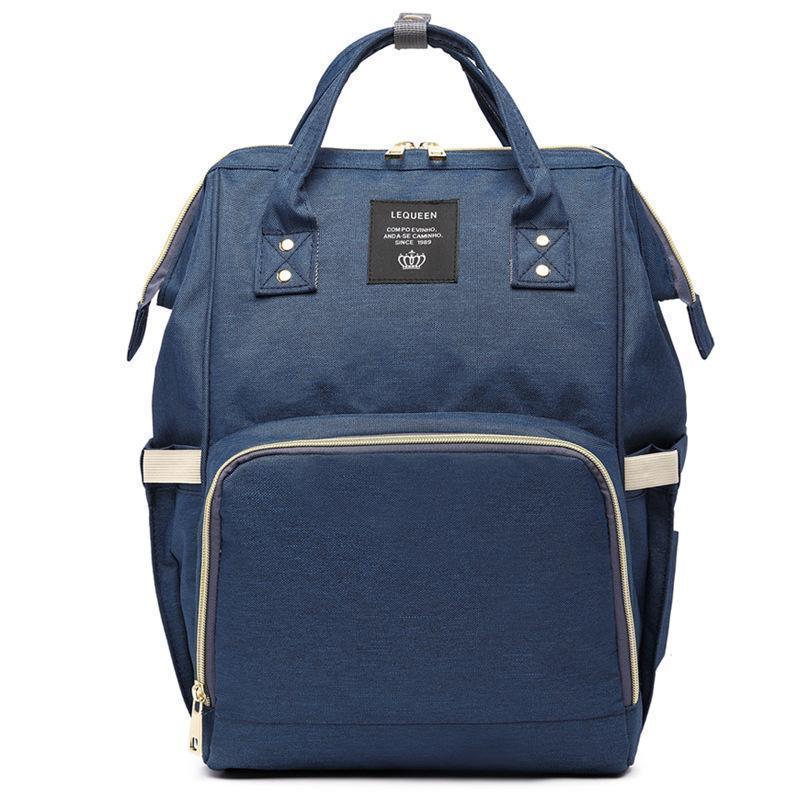 Diaper Backpack - LuxeMommy with Insulated Pockets