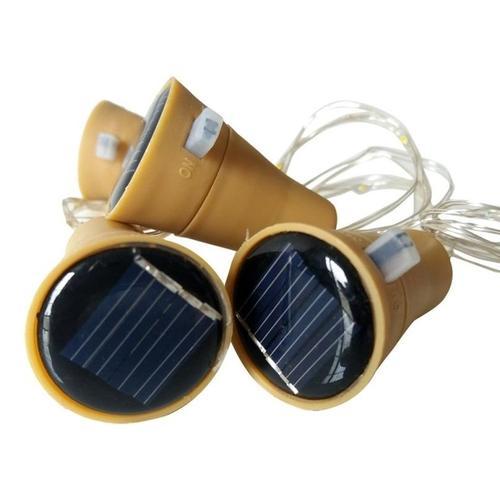 Solar Wine Bottle LED Light String - Luminara Luxe