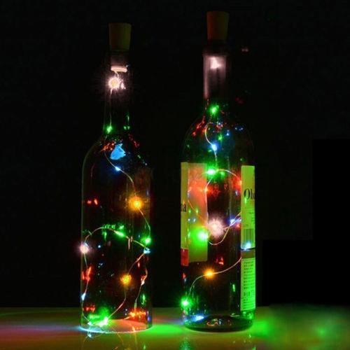 Cork Fairy Lights for Wine Bottles - LuminaGlow