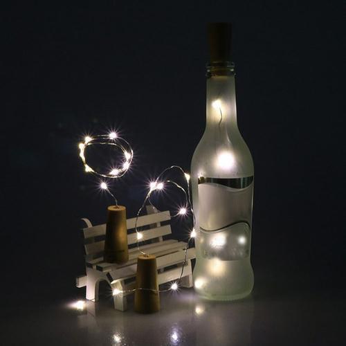 Cork Fairy Lights for Wine Bottles - LuminaGlow