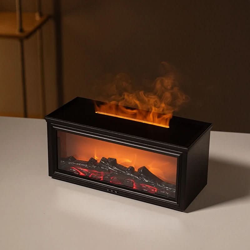 Aromatherapy Fireplace Diffuser - AuraGlow